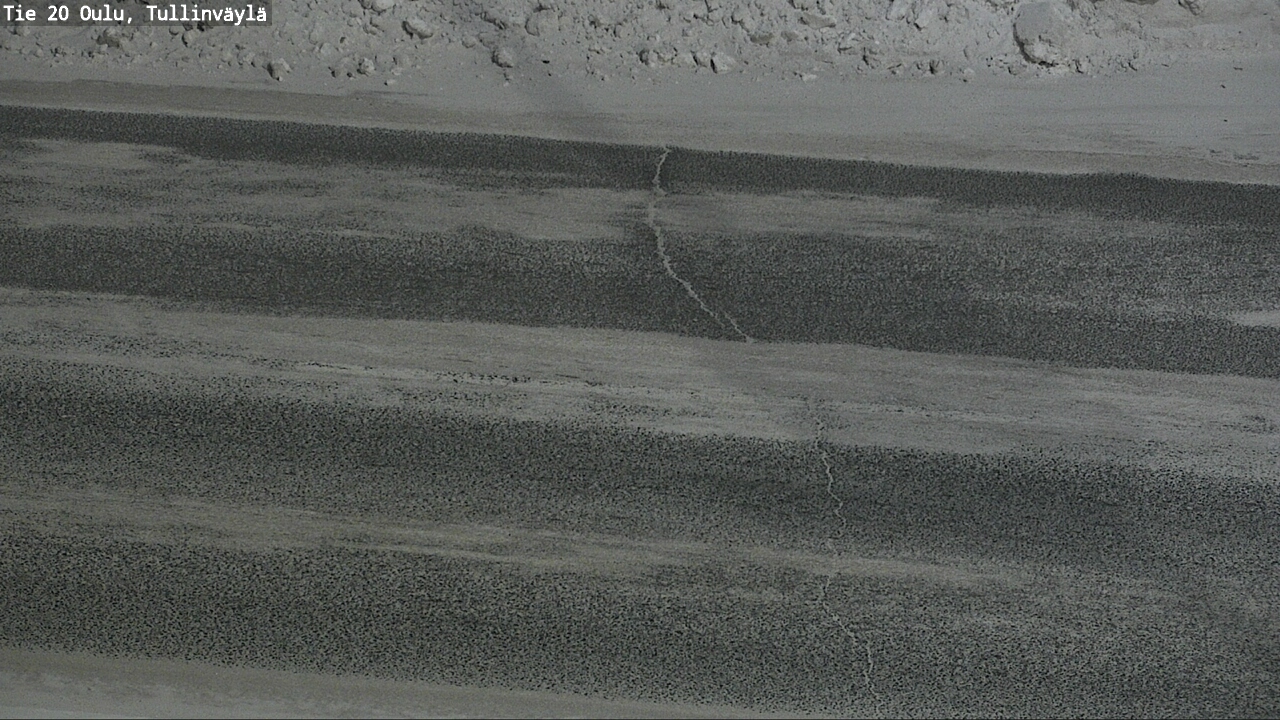 Weather Camera Image Road 20 Oulu, Tullinväylä, Oulu, Pohjois-Pohjanmaa