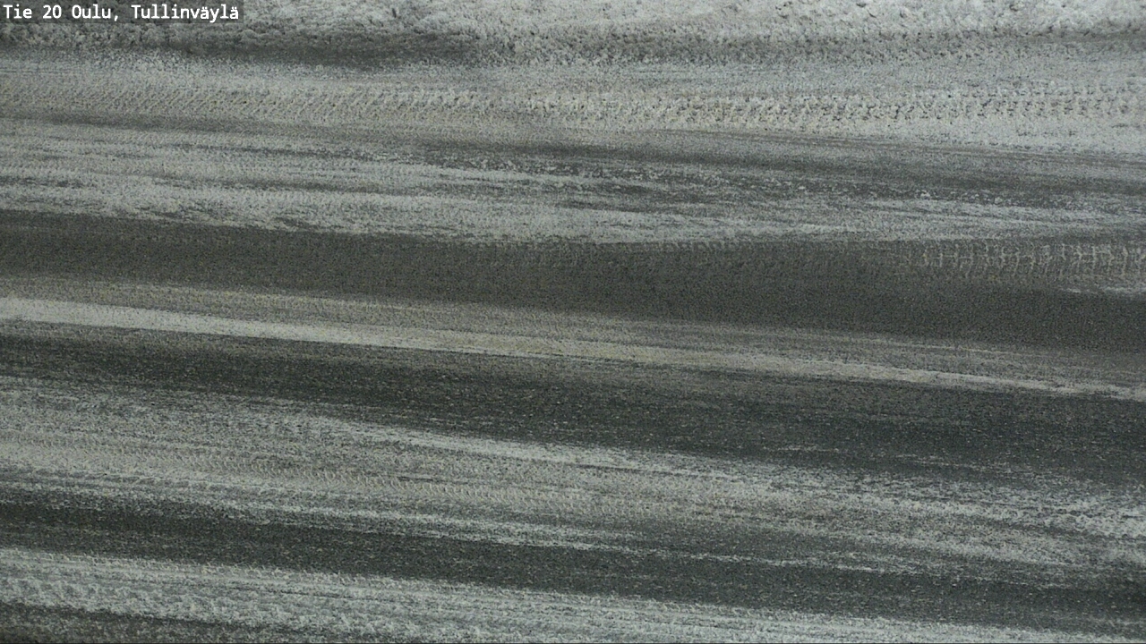 Weather Camera Image Road 20 Oulu, Tullinväylä, Oulu, Pohjois-Pohjanmaa