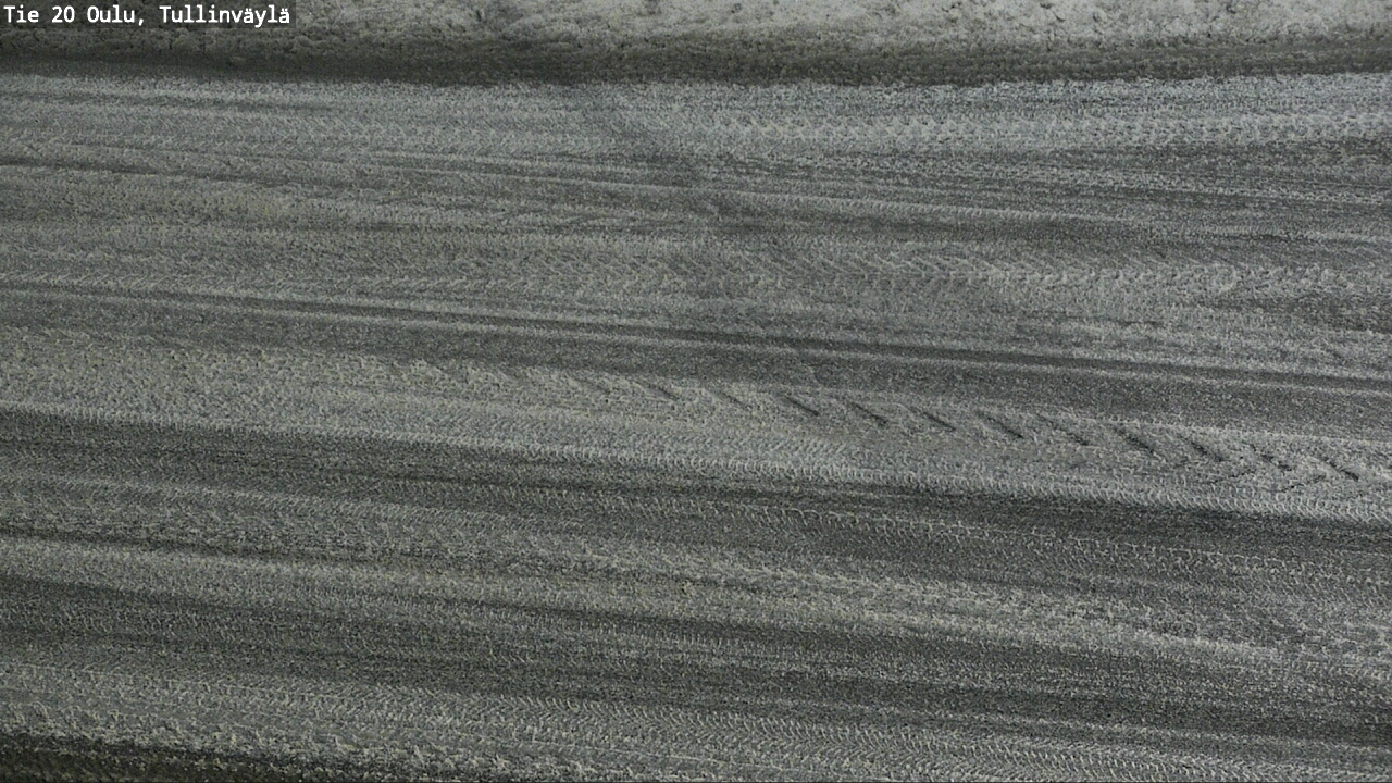 Weather Camera Image Road 20 Oulu, Tullinväylä, Oulu, Pohjois-Pohjanmaa