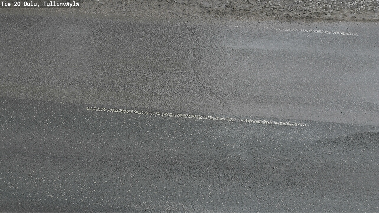 Weather Camera Image Road 20 Oulu, Tullinväylä, Oulu, Pohjois-Pohjanmaa