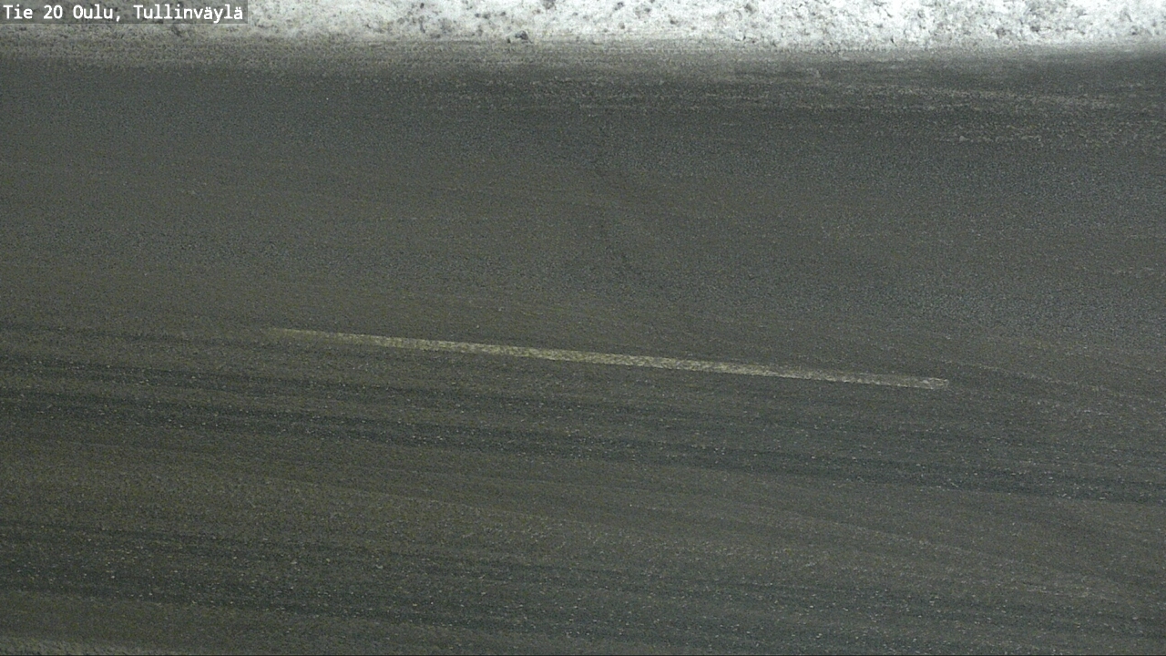 Weather Camera Image Road 20 Oulu, Tullinväylä, Oulu, Pohjois-Pohjanmaa