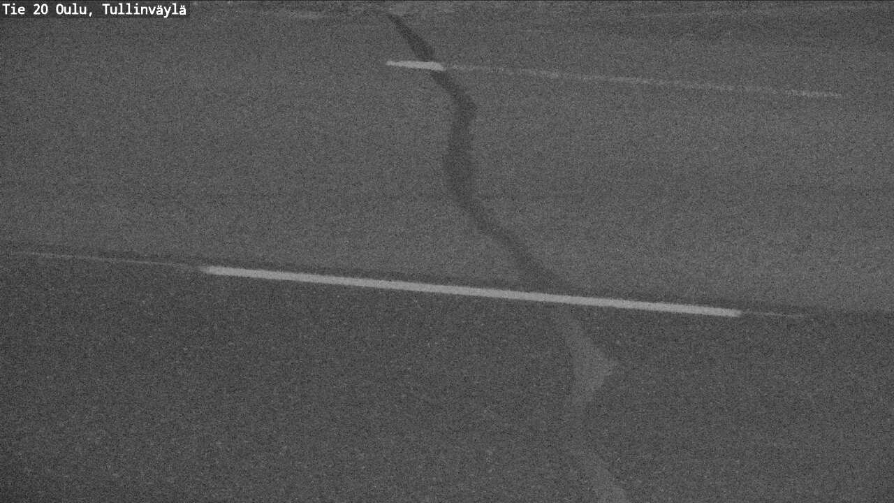 Weather Camera Image Väg 20 Uleåborg, Tullinväylä, Oulu, Pohjois-Pohjanmaa