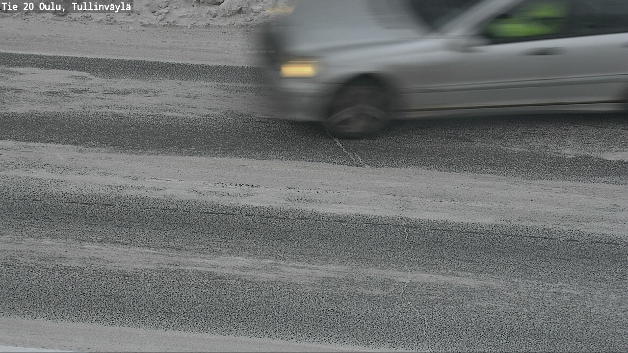 Weather Camera Image Väg 20 Uleåborg, Tullinväylä, Oulu, Pohjois-Pohjanmaa