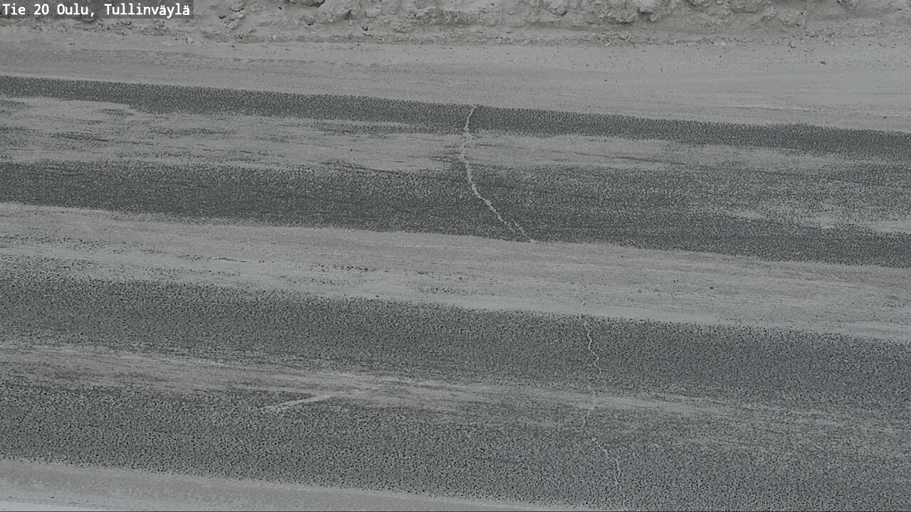Weather Camera Image Väg 20 Uleåborg, Tullinväylä, Oulu, Pohjois-Pohjanmaa