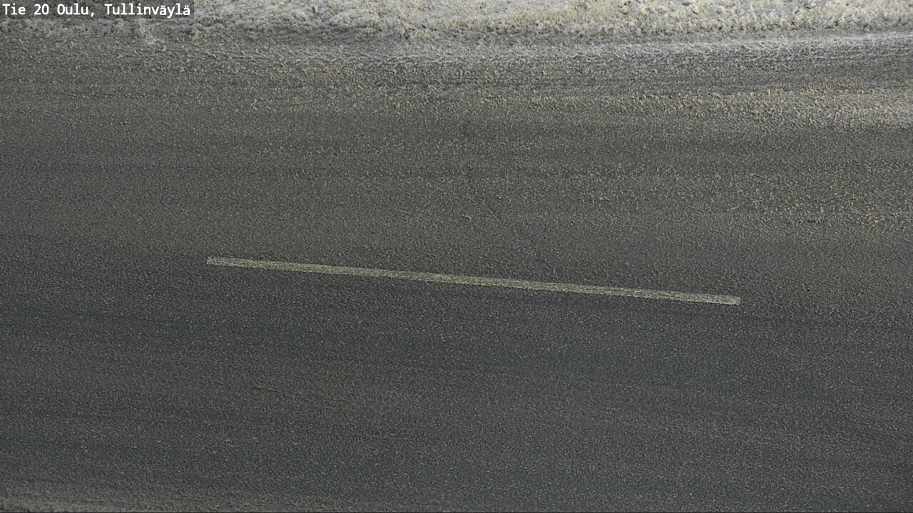 Weather Camera Image Road 20 Oulu, Tullinväylä, Oulu, Pohjois-Pohjanmaa