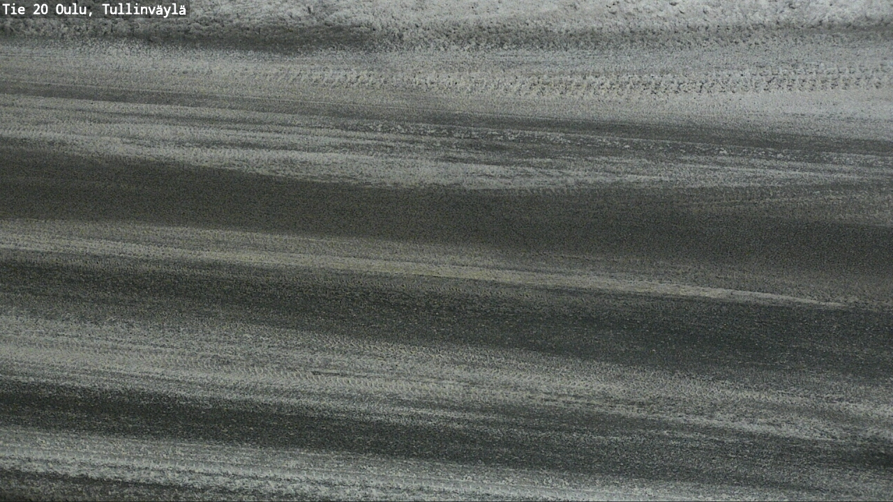 Weather Camera Image Road 20 Oulu, Tullinväylä, Oulu, Pohjois-Pohjanmaa