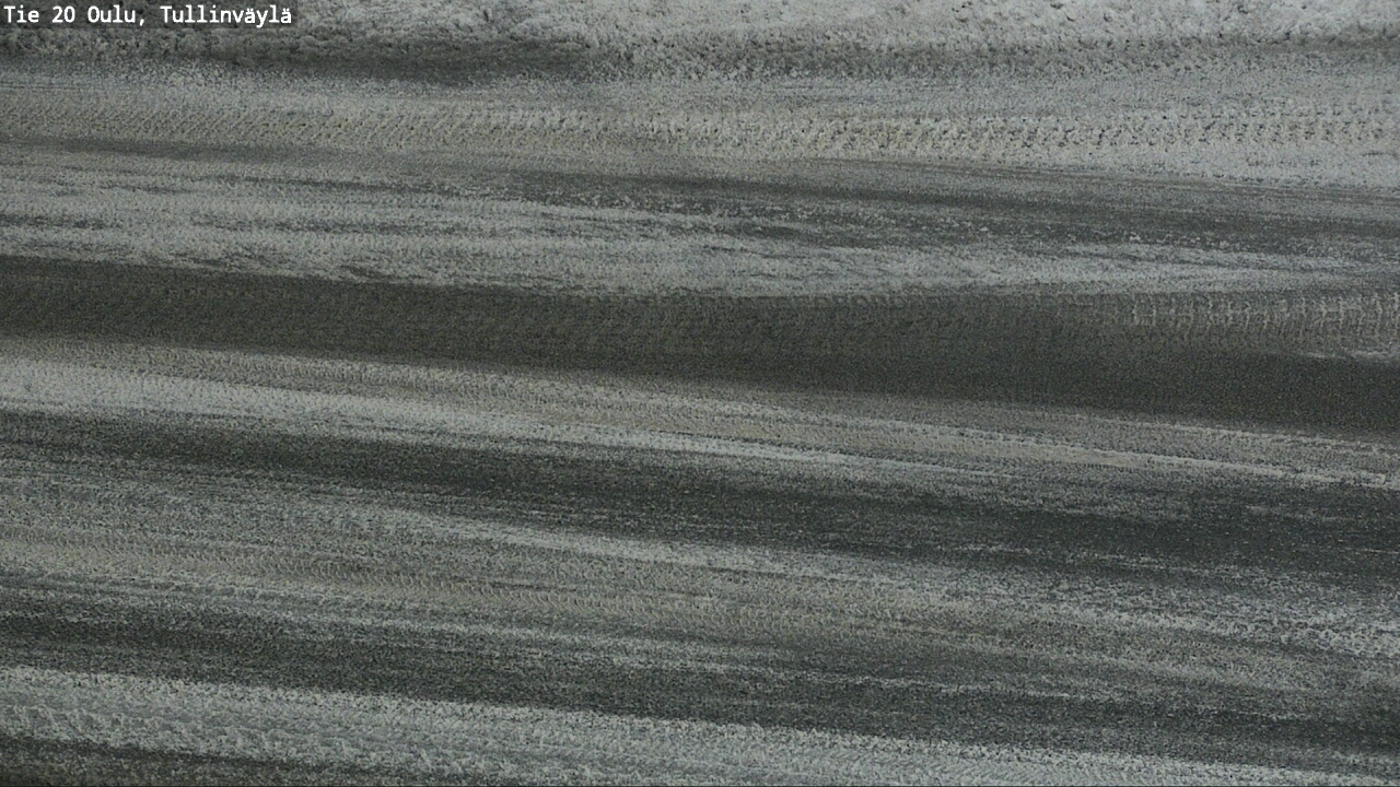 Weather Camera Image Road 20 Oulu, Tullinväylä, Oulu, Pohjois-Pohjanmaa