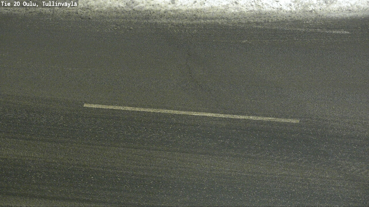 Weather Camera Image Road 20 Oulu, Tullinväylä, Oulu, Pohjois-Pohjanmaa