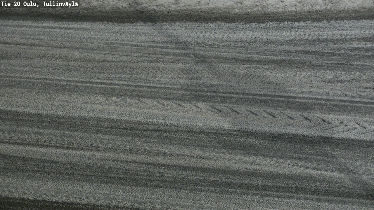 Weather Camera Image Road 20 Oulu, Tullinväylä, Oulu, Pohjois-Pohjanmaa