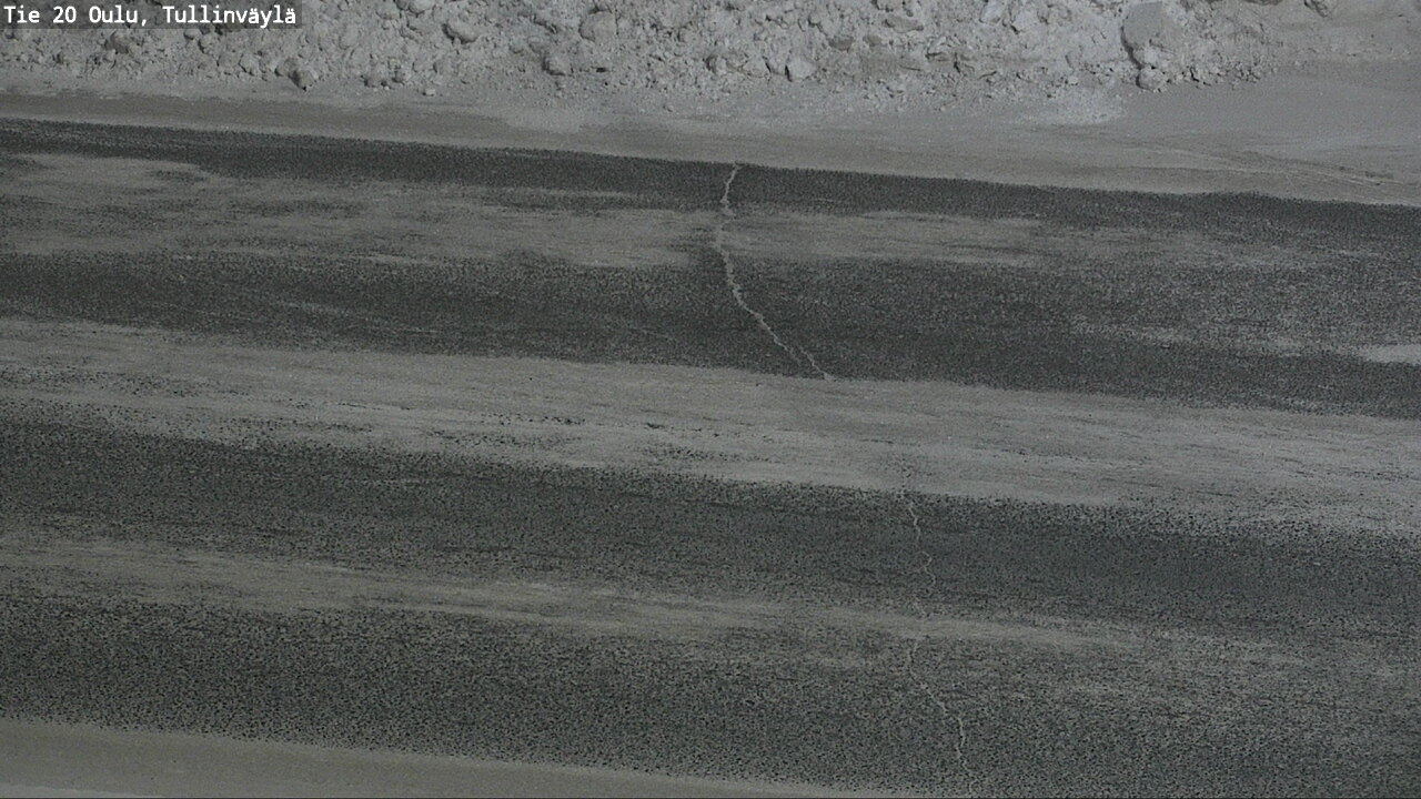 Weather Camera Image Väg 20 Uleåborg, Tullinväylä, Oulu, Pohjois-Pohjanmaa