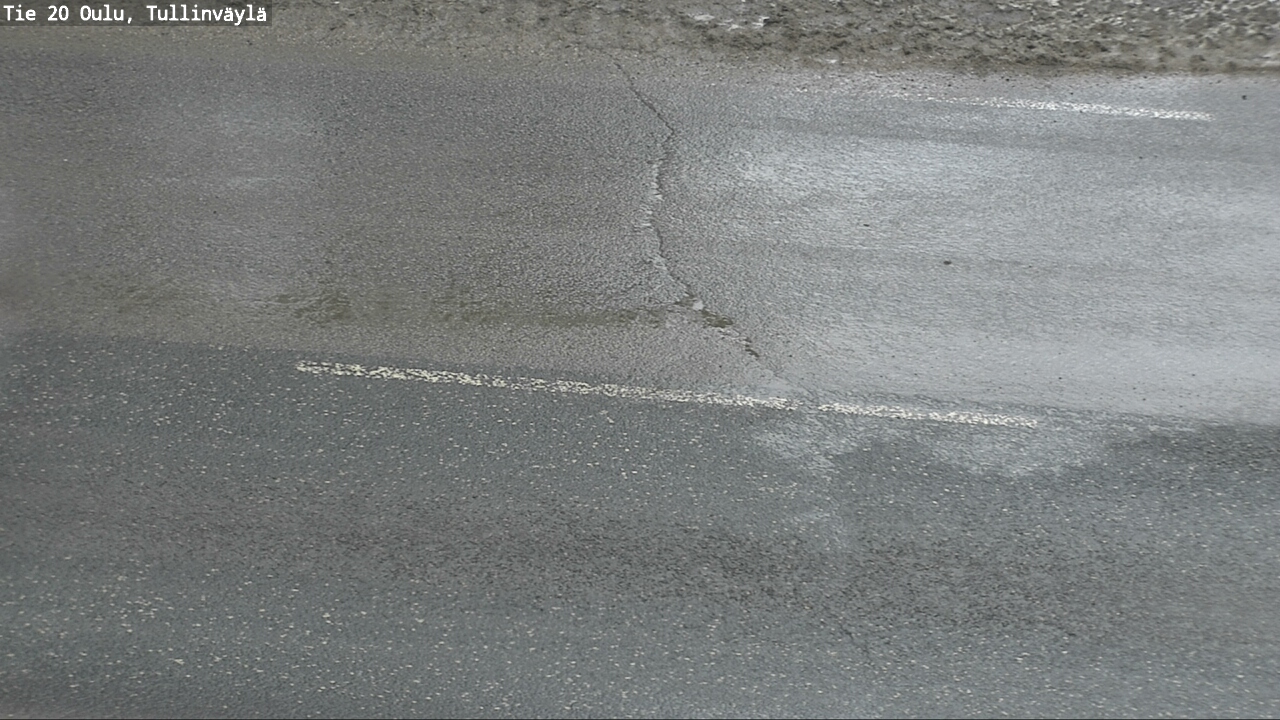 Weather Camera Image Road 20 Oulu, Tullinväylä, Oulu, Pohjois-Pohjanmaa