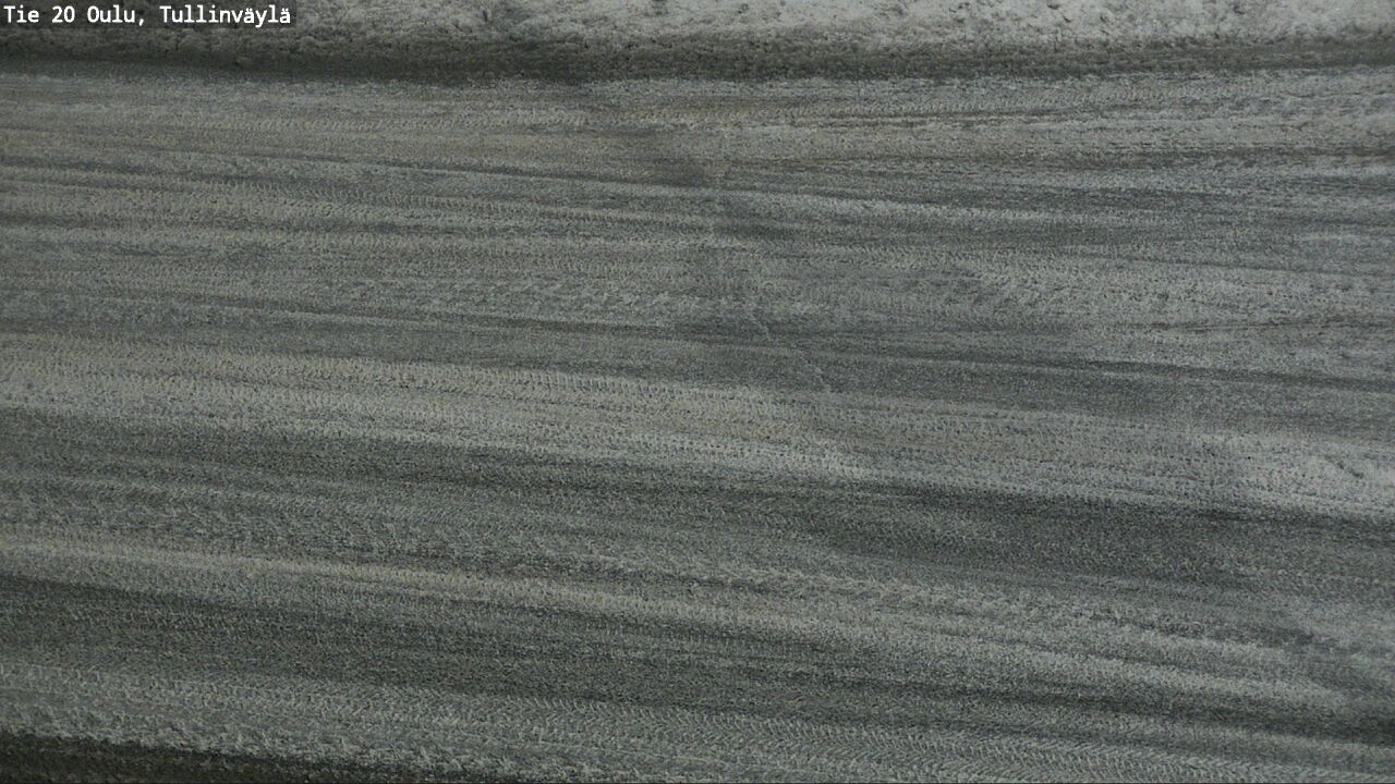 Weather Camera Image Road 20 Oulu, Tullinväylä, Oulu, Pohjois-Pohjanmaa