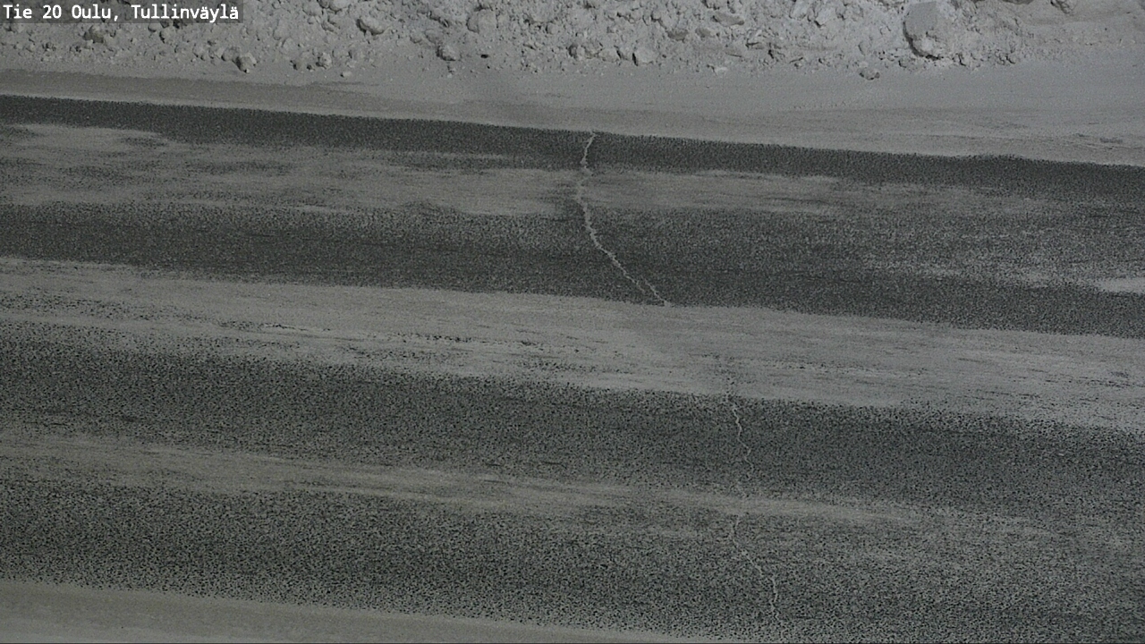 Weather Camera Image Väg 20 Uleåborg, Tullinväylä, Oulu, Pohjois-Pohjanmaa