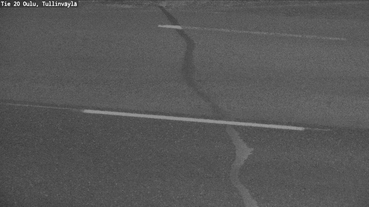 Weather Camera Image Väg 20 Uleåborg, Tullinväylä, Oulu, Pohjois-Pohjanmaa