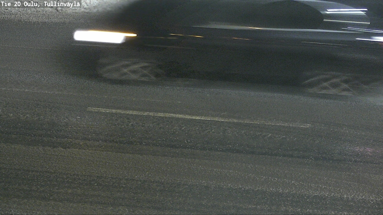 Weather Camera Image Road 20 Oulu, Tullinväylä, Oulu, Pohjois-Pohjanmaa