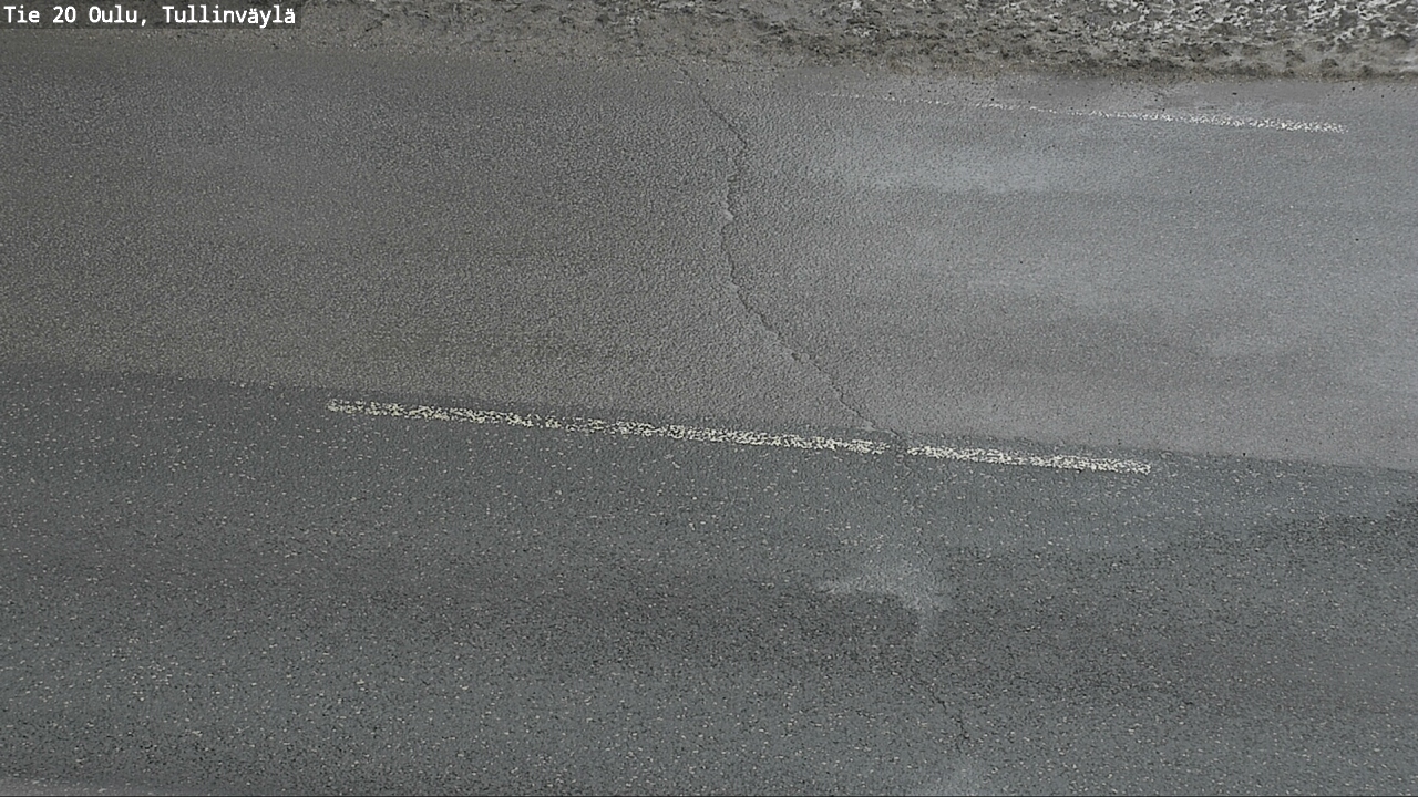Weather Camera Image Road 20 Oulu, Tullinväylä, Oulu, Pohjois-Pohjanmaa