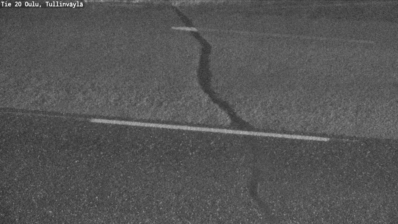 Weather Camera Image Väg 20 Uleåborg, Tullinväylä, Oulu, Pohjois-Pohjanmaa