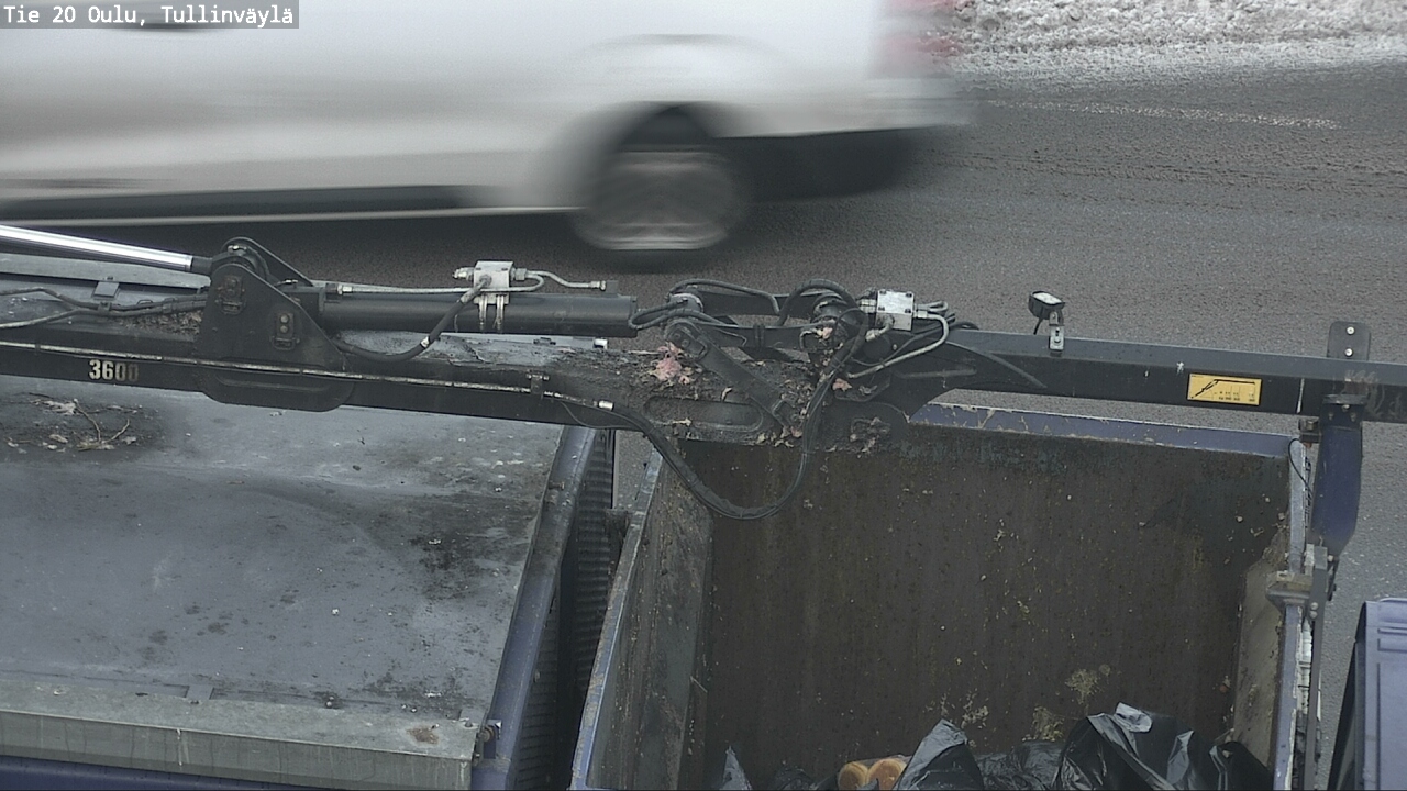 Weather Camera Image Road 20 Oulu, Tullinväylä, Oulu, Pohjois-Pohjanmaa
