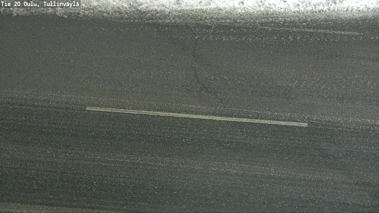 Weather Camera Image Road 20 Oulu, Tullinväylä, Oulu, Pohjois-Pohjanmaa
