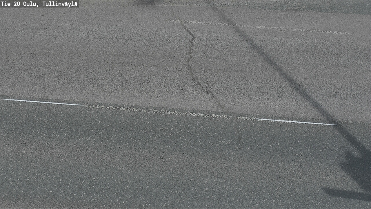 Weather Camera Image Road 20 Oulu, Tullinväylä, Oulu, Pohjois-Pohjanmaa