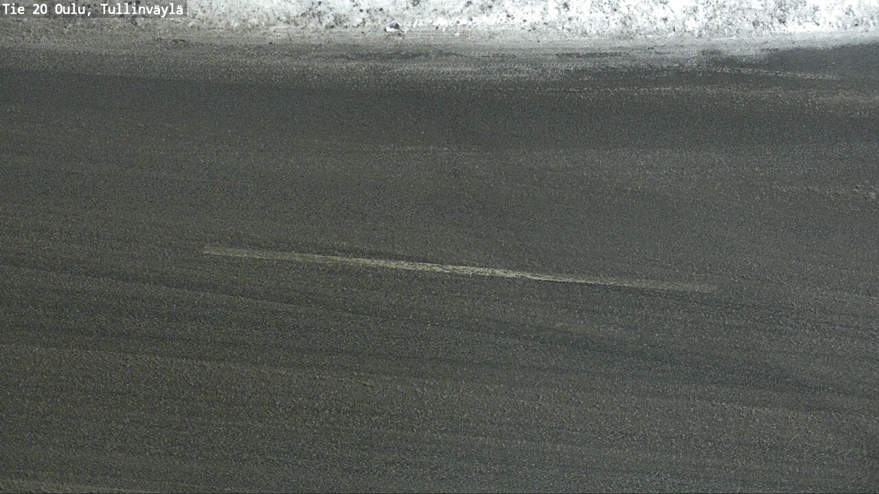 Weather Camera Image Road 20 Oulu, Tullinväylä, Oulu, Pohjois-Pohjanmaa