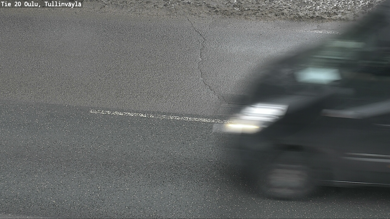 Weather Camera Image Road 20 Oulu, Tullinväylä, Oulu, Pohjois-Pohjanmaa