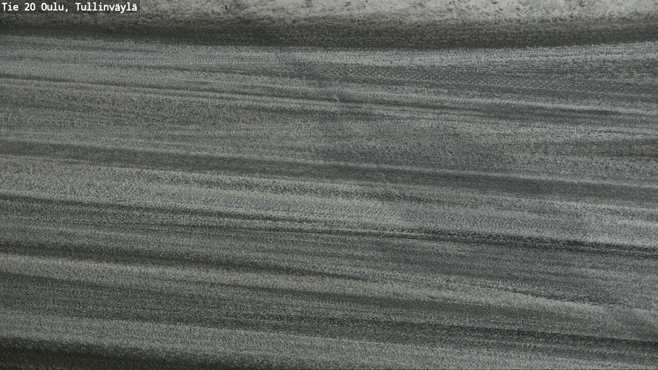 Weather Camera Image Road 20 Oulu, Tullinväylä, Oulu, Pohjois-Pohjanmaa