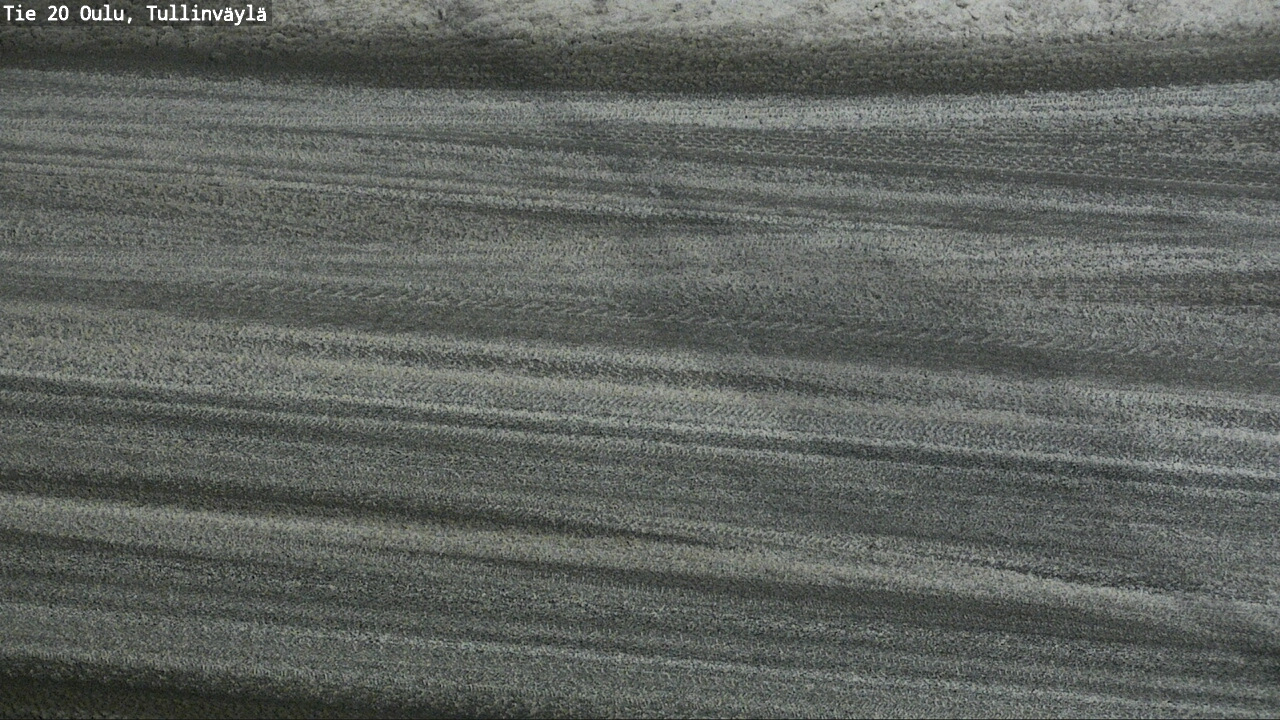 Weather Camera Image Road 20 Oulu, Tullinväylä, Oulu, Pohjois-Pohjanmaa
