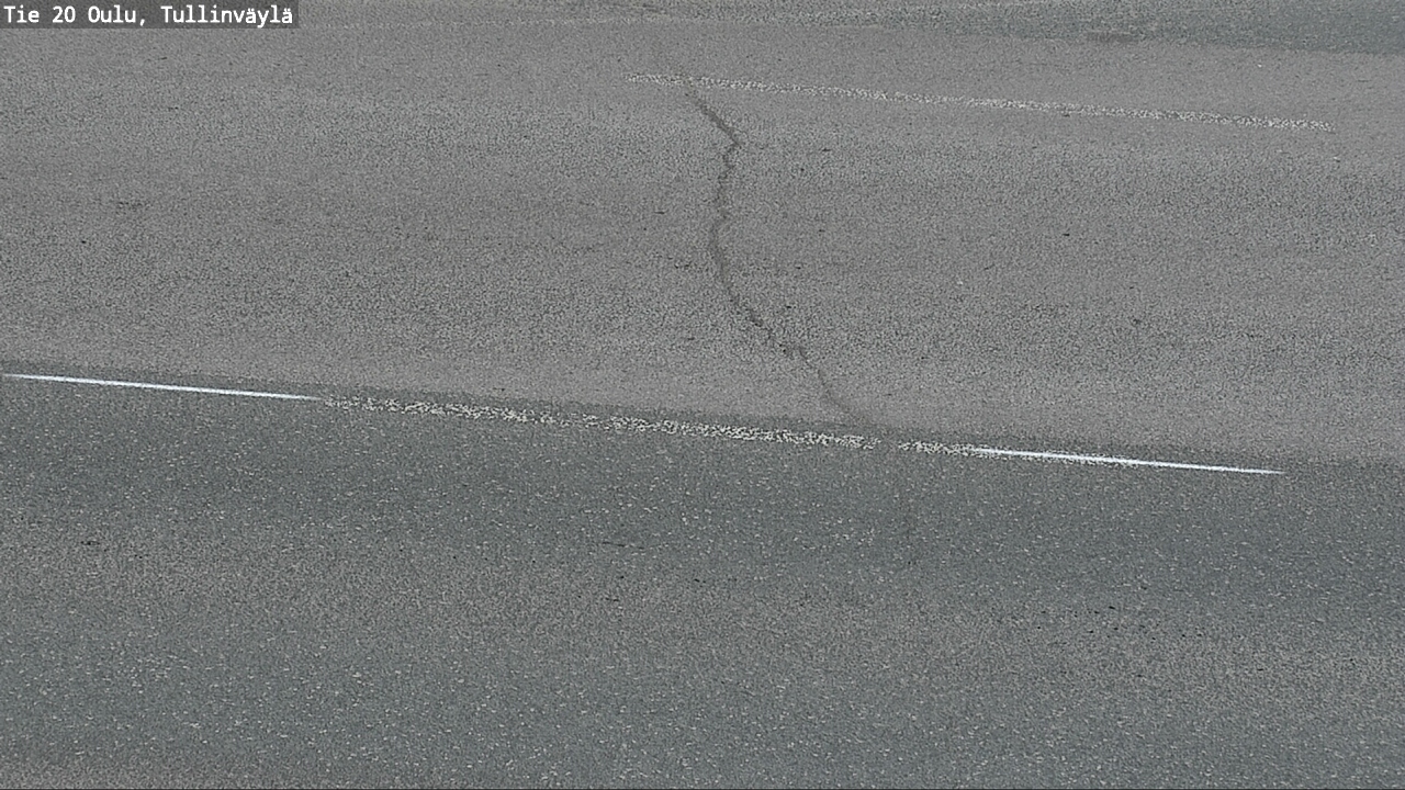Weather Camera Image Road 20 Oulu, Tullinväylä, Oulu, Pohjois-Pohjanmaa