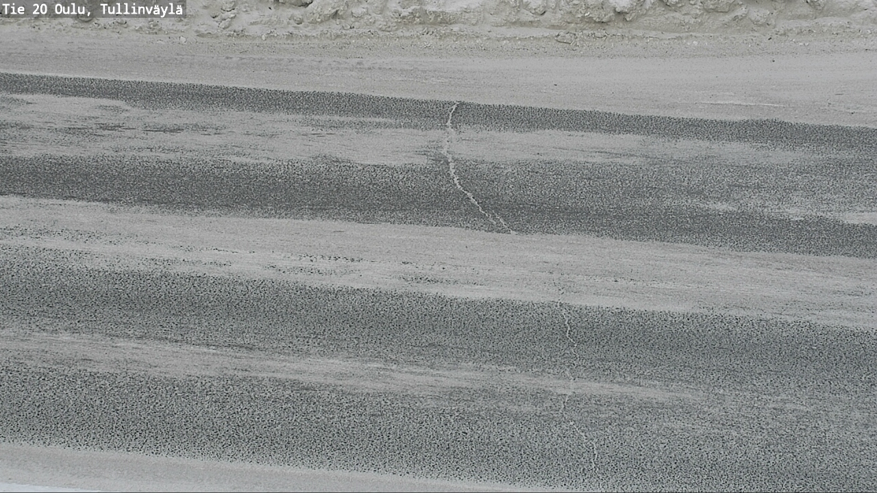 Weather Camera Image Väg 20 Uleåborg, Tullinväylä, Oulu, Pohjois-Pohjanmaa