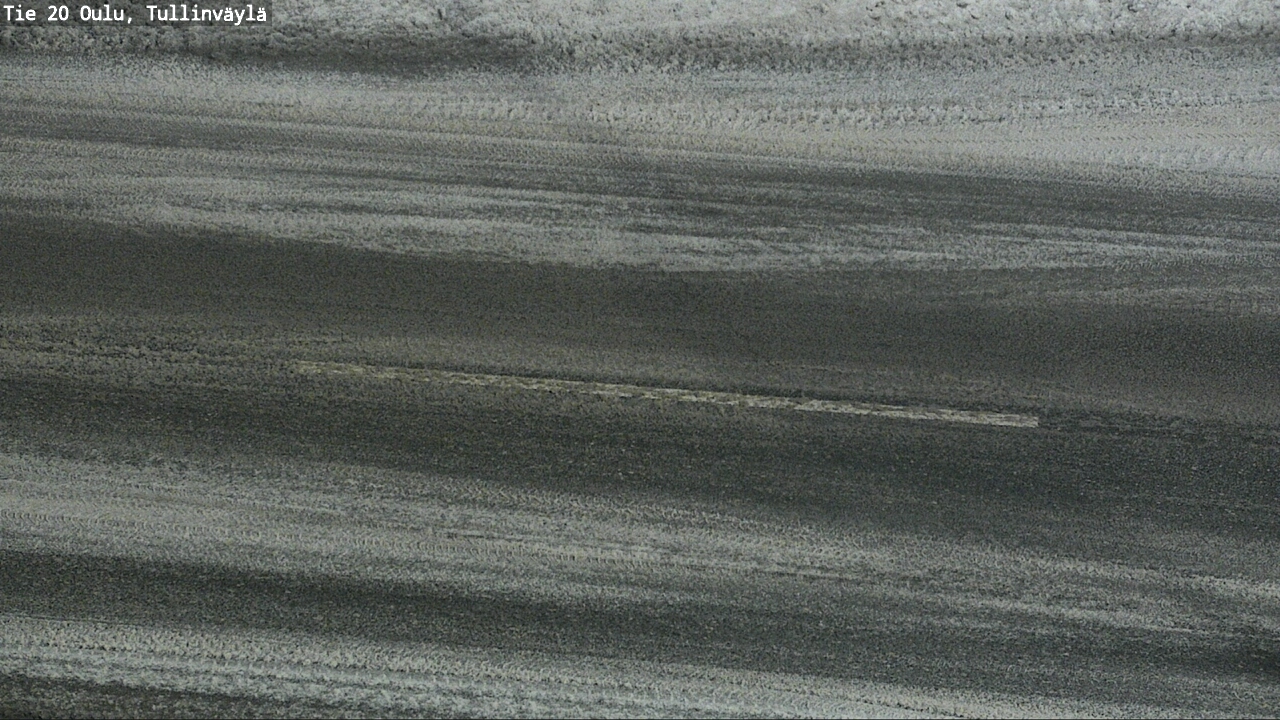 Weather Camera Image Road 20 Oulu, Tullinväylä, Oulu, Pohjois-Pohjanmaa