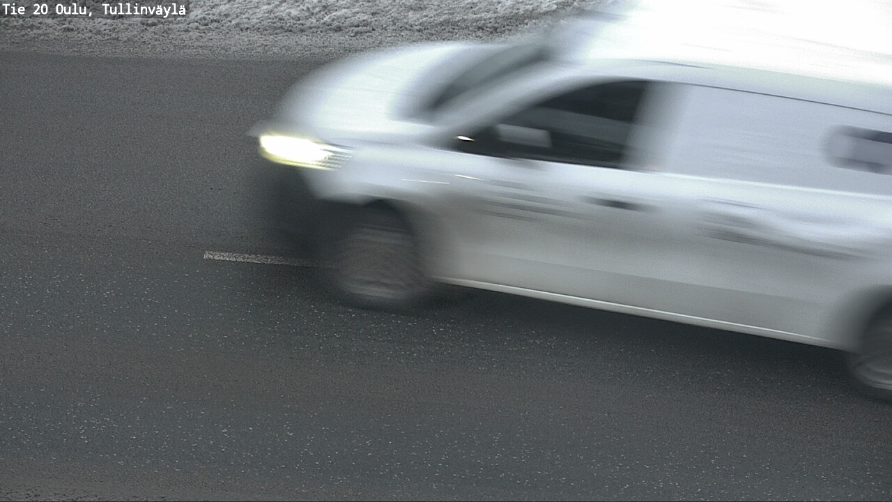 Weather Camera Image Road 20 Oulu, Tullinväylä, Oulu, Pohjois-Pohjanmaa