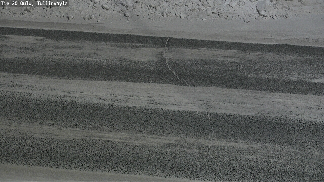 Weather Camera Image Väg 20 Uleåborg, Tullinväylä, Oulu, Pohjois-Pohjanmaa