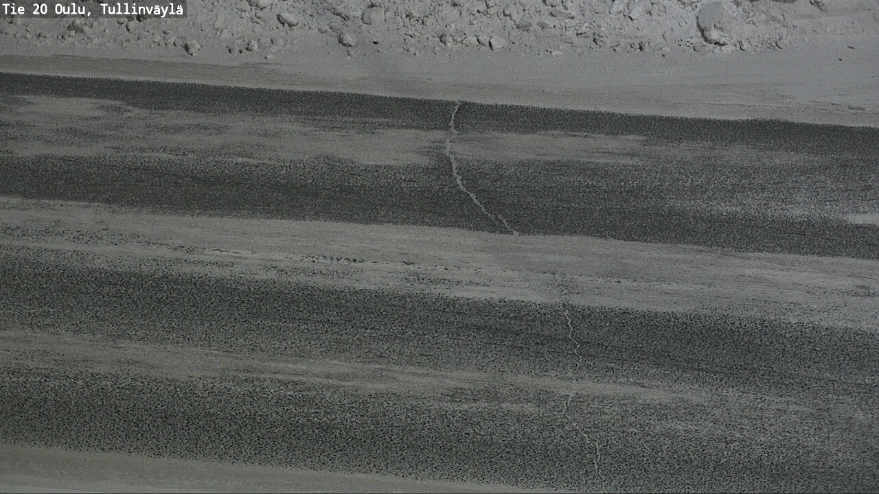 Weather Camera Image Road 20 Oulu, Tullinväylä, Oulu, Pohjois-Pohjanmaa