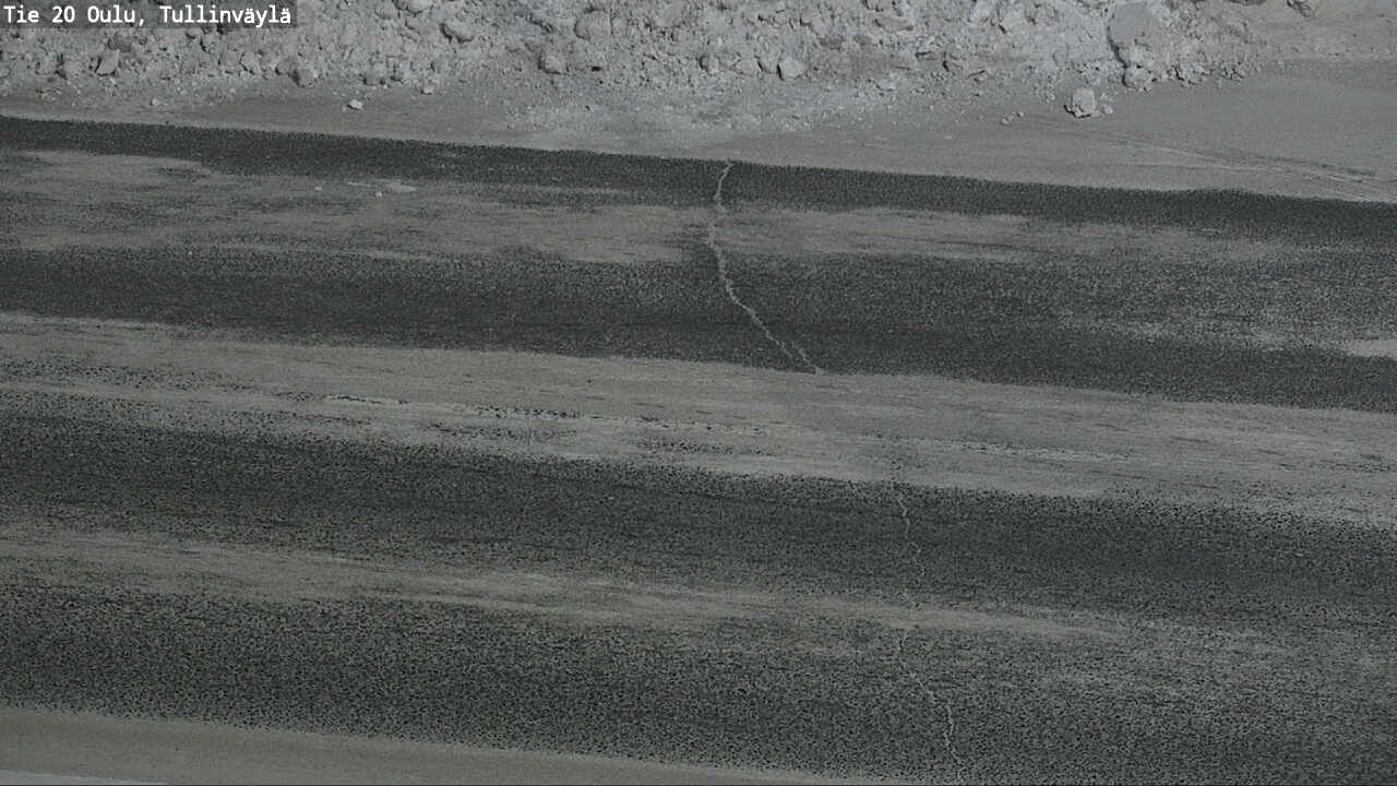 Weather Camera Image Väg 20 Uleåborg, Tullinväylä, Oulu, Pohjois-Pohjanmaa
