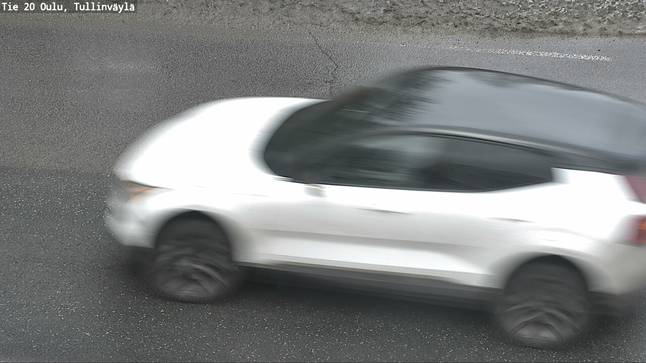 Weather Camera Image Road 20 Oulu, Tullinväylä, Oulu, Pohjois-Pohjanmaa