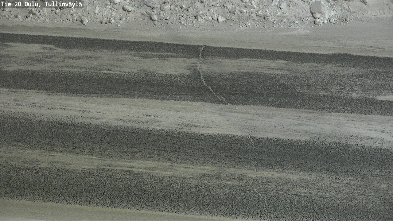 Weather Camera Image Väg 20 Uleåborg, Tullinväylä, Oulu, Pohjois-Pohjanmaa