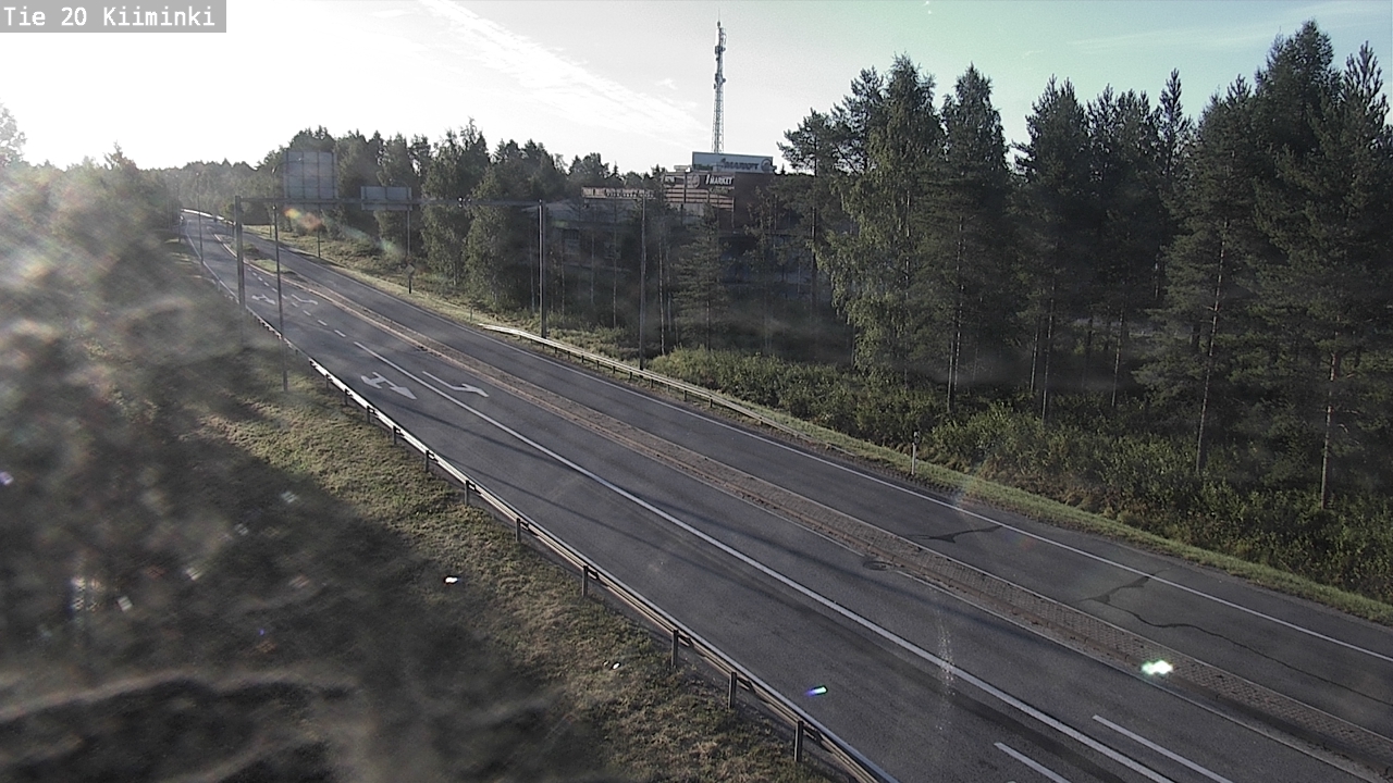 Weather Camera Image Road 20 Oulu Kiiminki, Oulu, Pohjois-Pohjanmaa