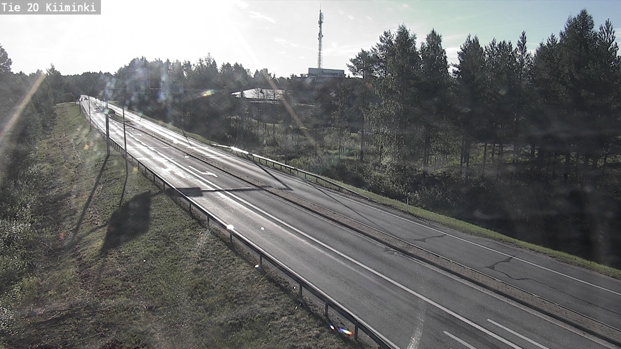 Weather Camera Image Road 20 Oulu Kiiminki, Oulu, Pohjois-Pohjanmaa