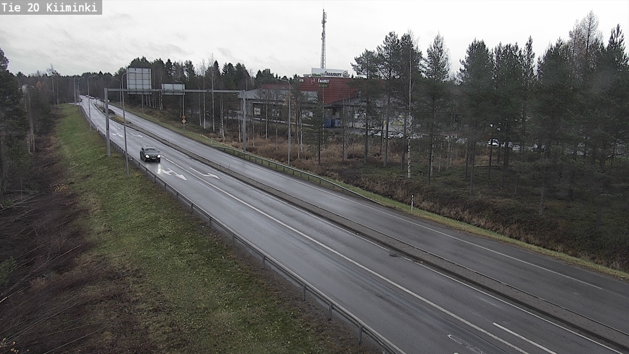 Weather Camera Image Road 20 Oulu Kiiminki, Oulu, Pohjois-Pohjanmaa