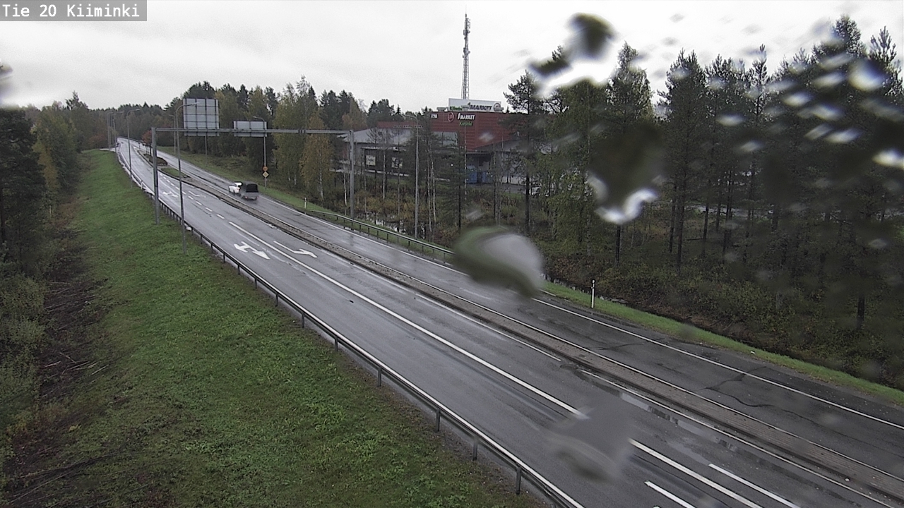 Weather Camera Image Road 20 Oulu Kiiminki, Oulu, Pohjois-Pohjanmaa