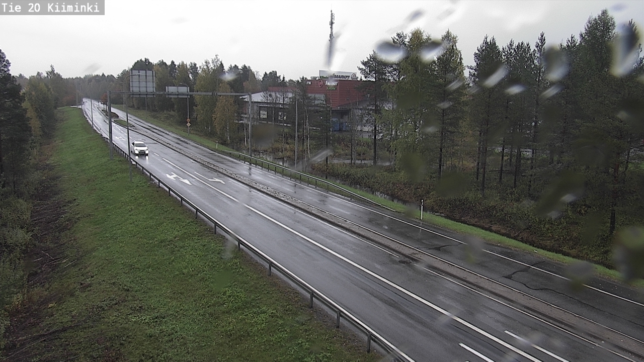 Weather Camera Image Road 20 Oulu Kiiminki, Oulu, Pohjois-Pohjanmaa