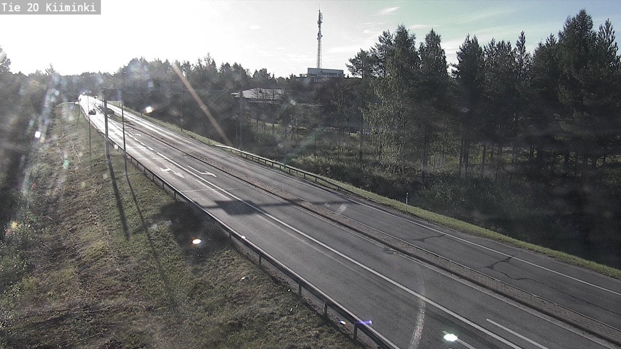 Weather Camera Image Road 20 Oulu Kiiminki, Oulu, Pohjois-Pohjanmaa