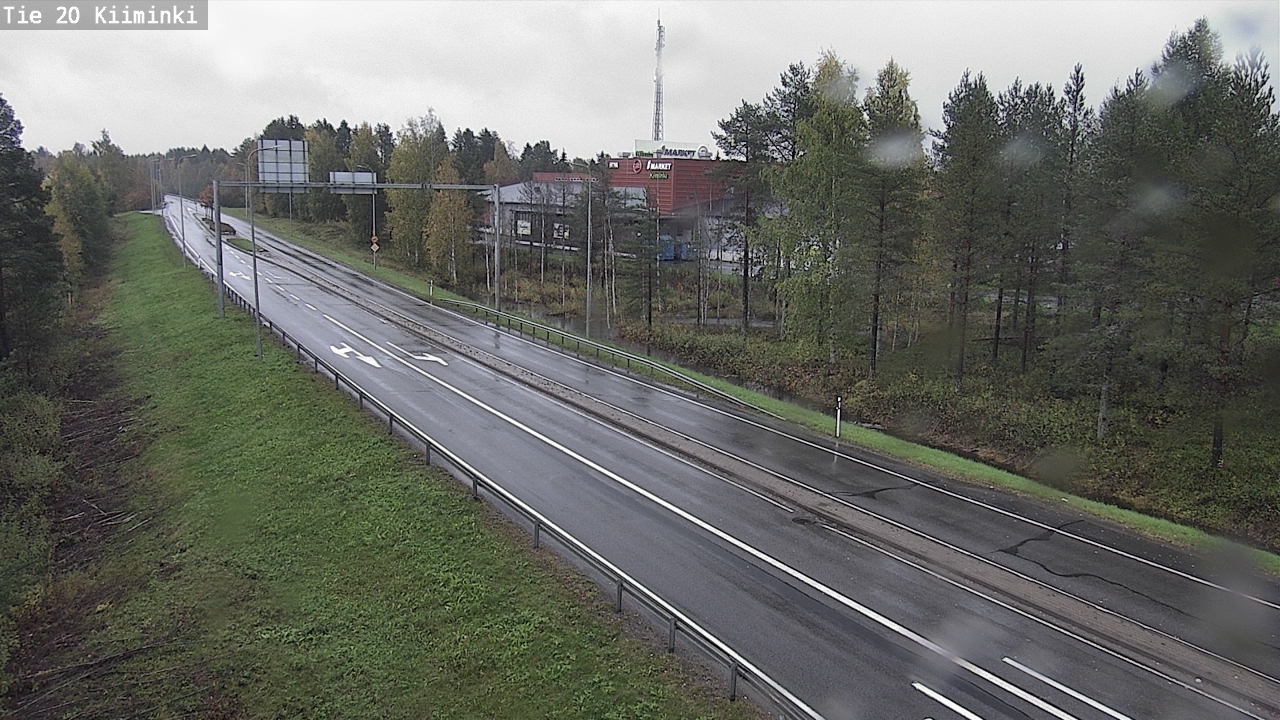 Weather Camera Image Road 20 Oulu Kiiminki, Oulu, Pohjois-Pohjanmaa