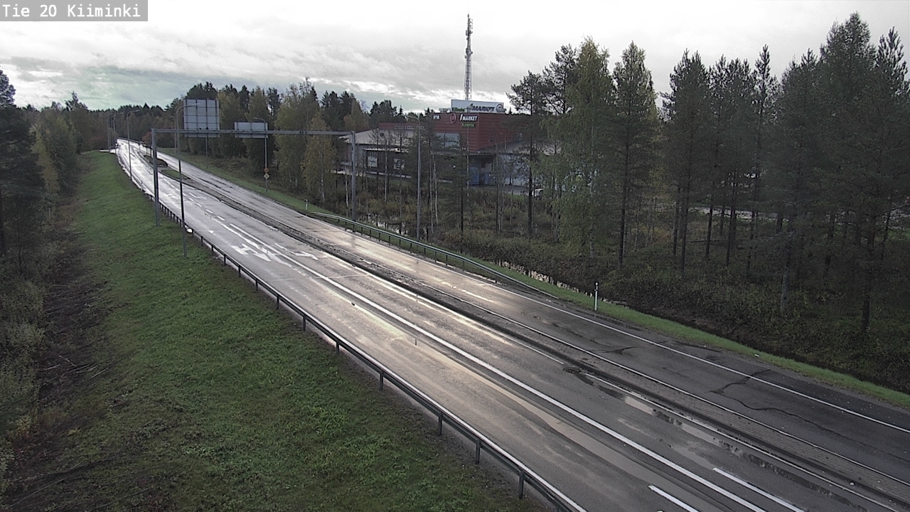 Weather Camera Image Road 20 Oulu Kiiminki, Oulu, Pohjois-Pohjanmaa