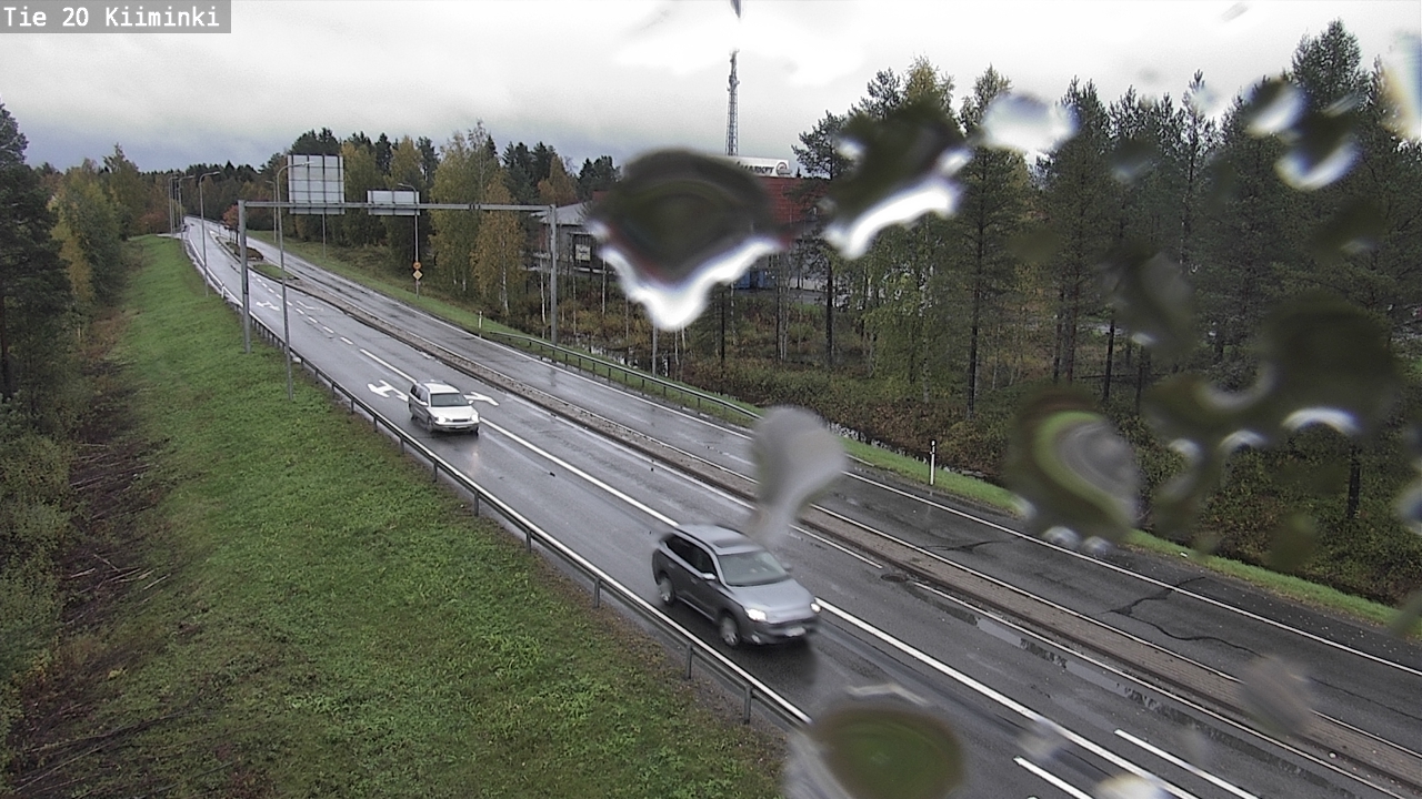 Weather Camera Image Road 20 Oulu Kiiminki, Oulu, Pohjois-Pohjanmaa