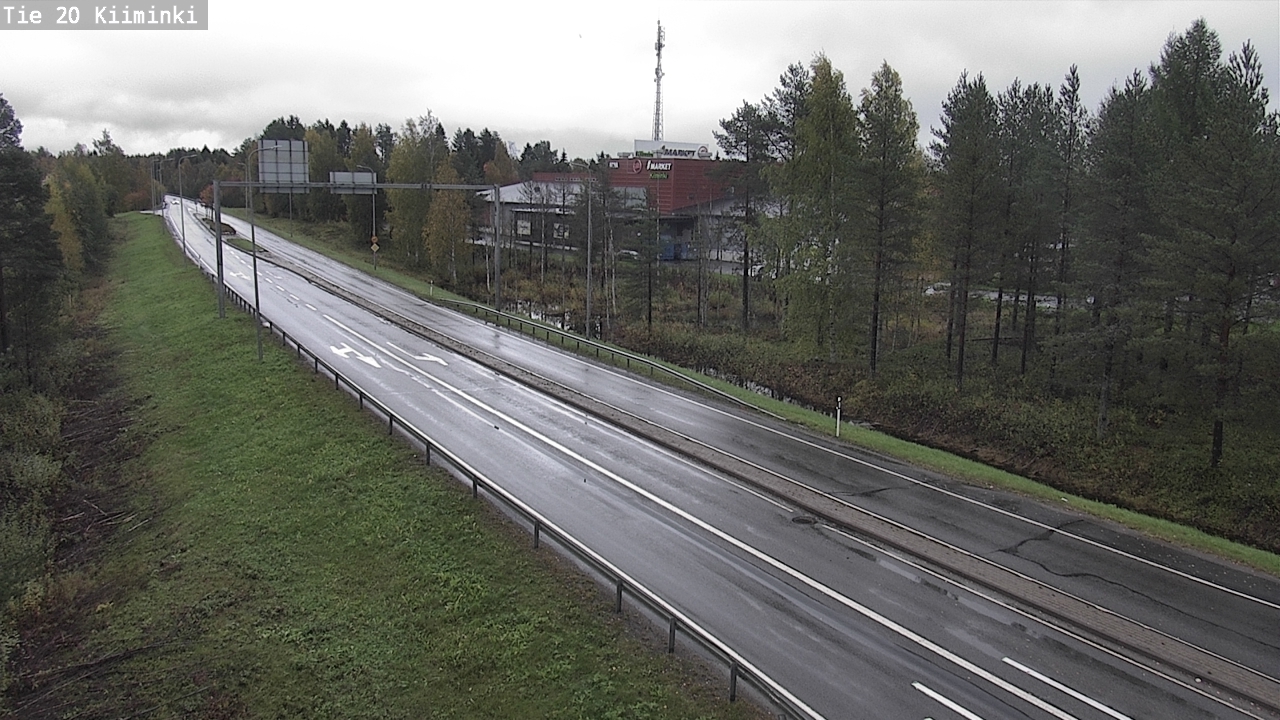 Weather Camera Image Road 20 Oulu Kiiminki, Oulu, Pohjois-Pohjanmaa