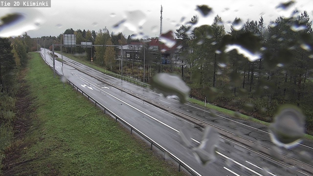 Weather Camera Image Road 20 Oulu Kiiminki, Oulu, Pohjois-Pohjanmaa
