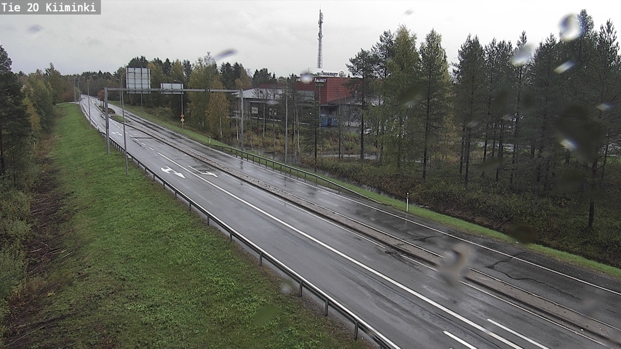 Weather Camera Image Road 20 Oulu Kiiminki, Oulu, Pohjois-Pohjanmaa