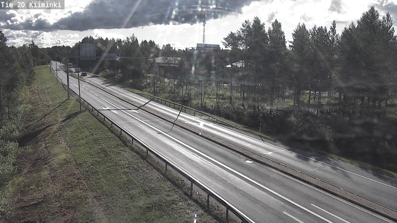 Weather Camera Image Road 20 Oulu Kiiminki, Oulu, Pohjois-Pohjanmaa